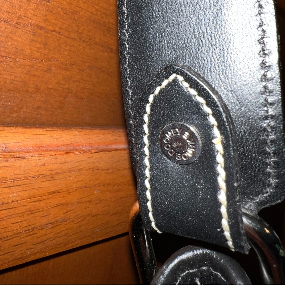 Authentic Black Dooney & Bourke Signature Hobo Purse - Picture 3 of 8